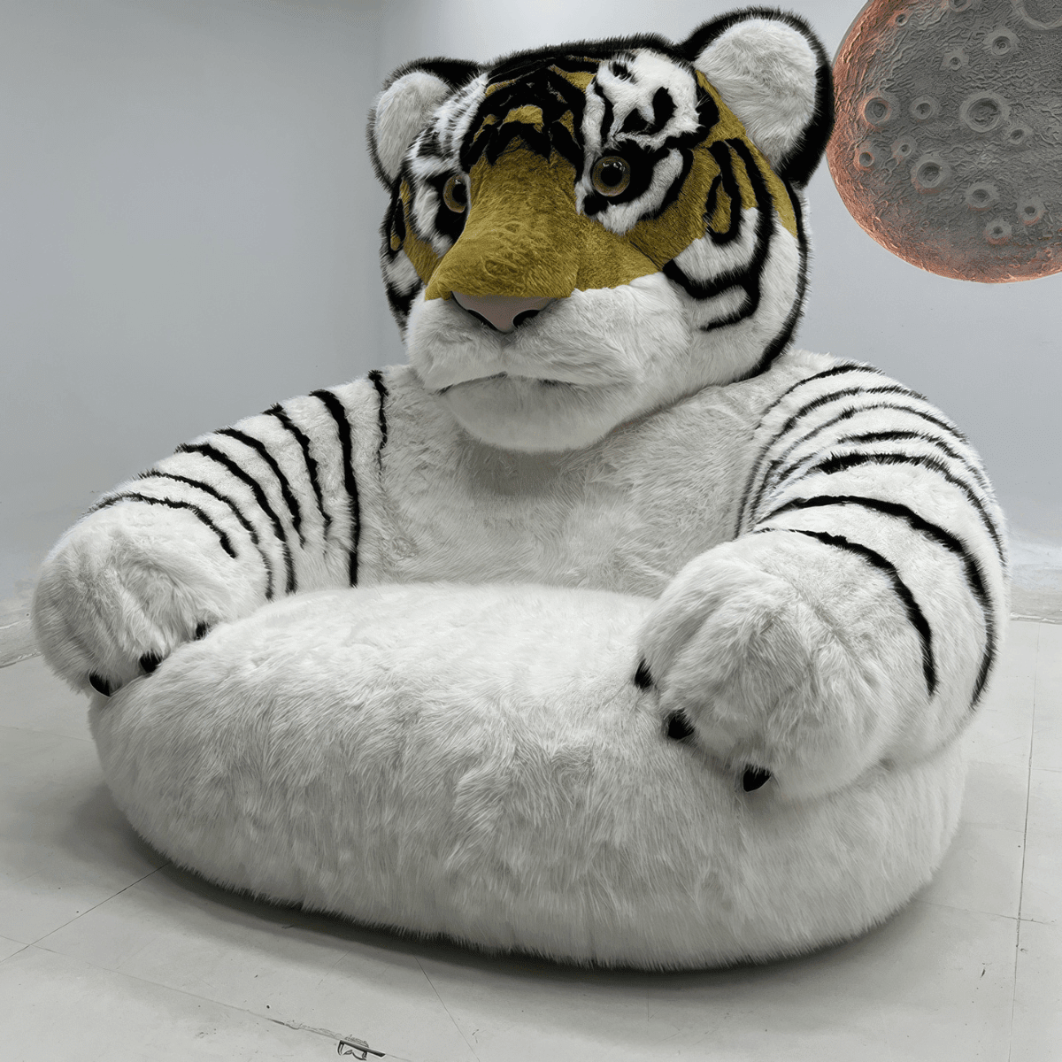 Giant Tiger Sofa - Luxury Plush Statement Furniture - Office Logix Shop