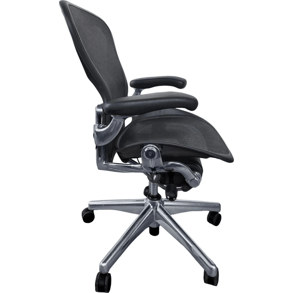 Herman Miller Aeron Classic Chair β Fully Loaded with Aluminum Base - Office Logix Shop