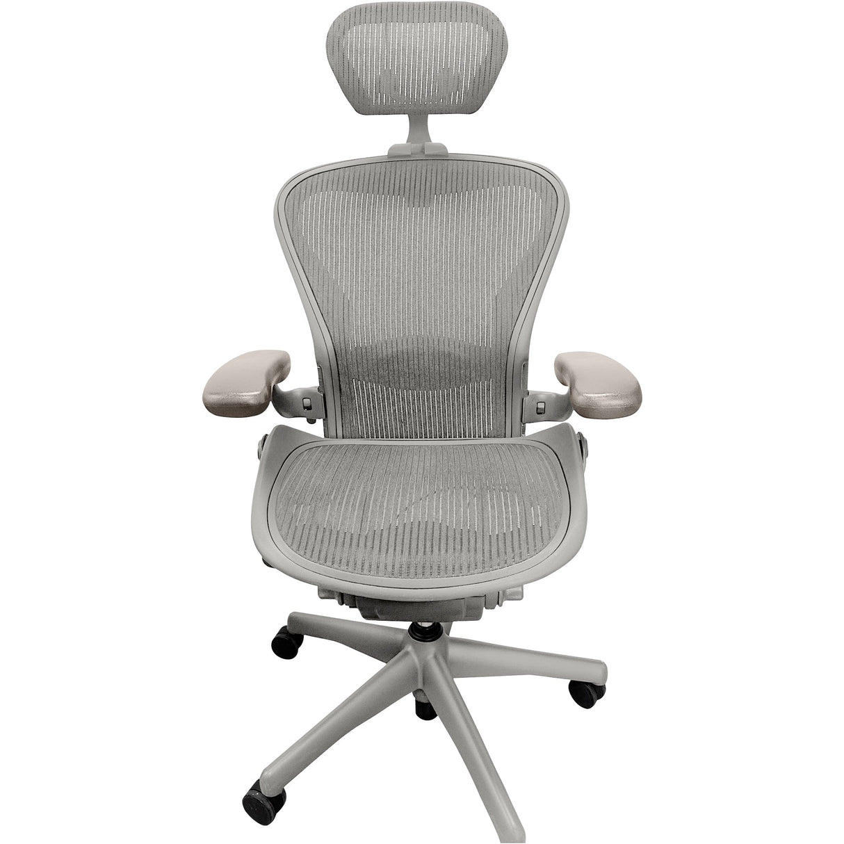 Herman Miller Aeron V1 (Classic) Chair and Headrest Saving Bundle (Size B) - Office Logix Shop