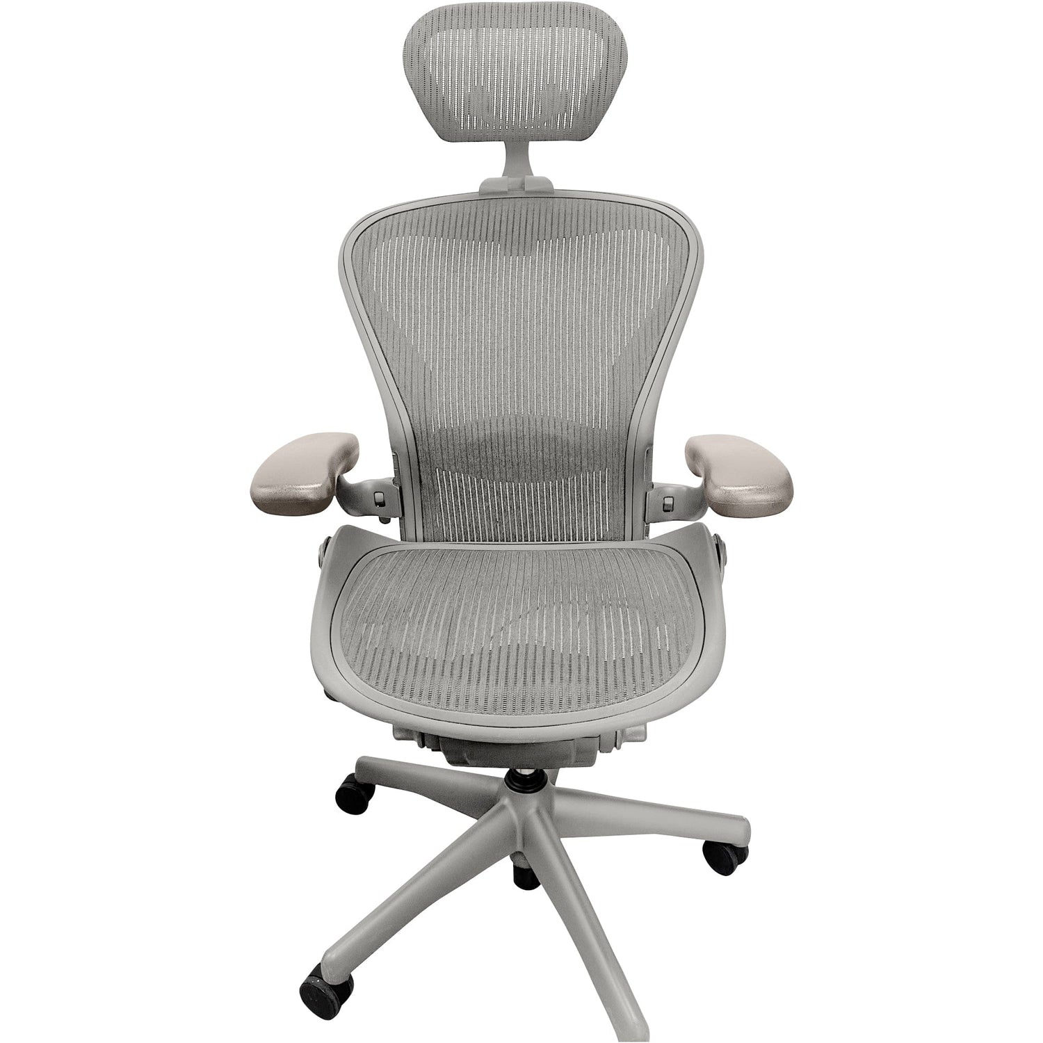 Herman Miller Aeron V1 (Classic) Chair and Headrest Saving Bundle (Size B) - Office Logix Shop