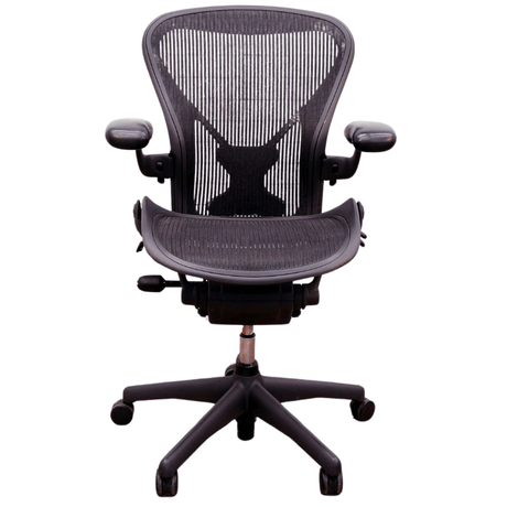 Herman Miller Classic Aeron Chair - Fully Adjustable (Renewed) - Office Logix Shop