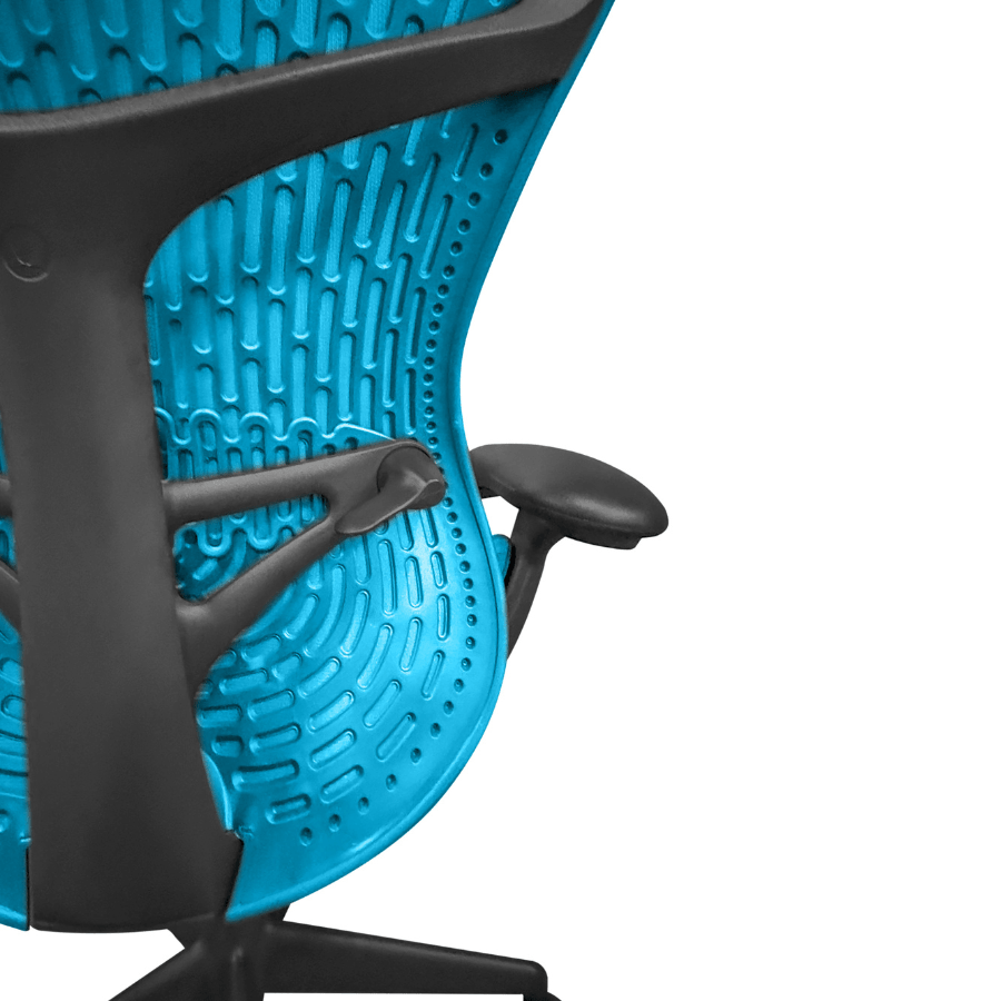 Herman Miller Mirra 2 Chair and OfficeLogixShop Headrest Bundle - Office Logix Shop