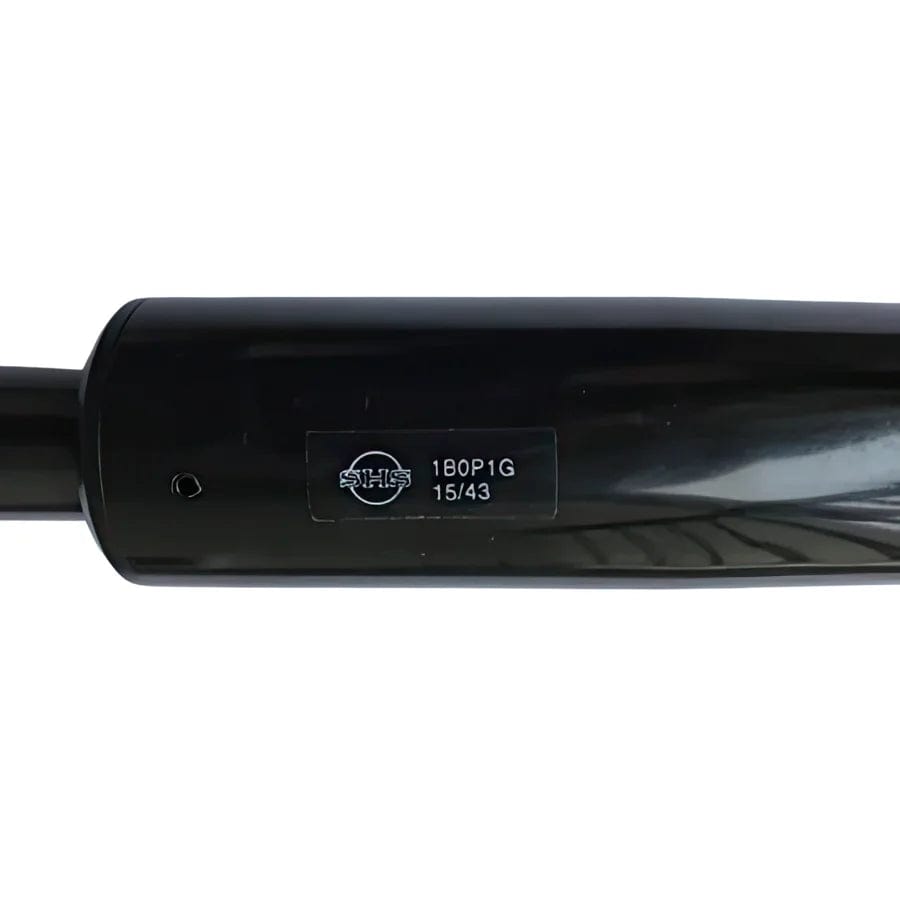 Herman Miller Mirra 1 office chair gas cylinder replacement part, black finish, close up