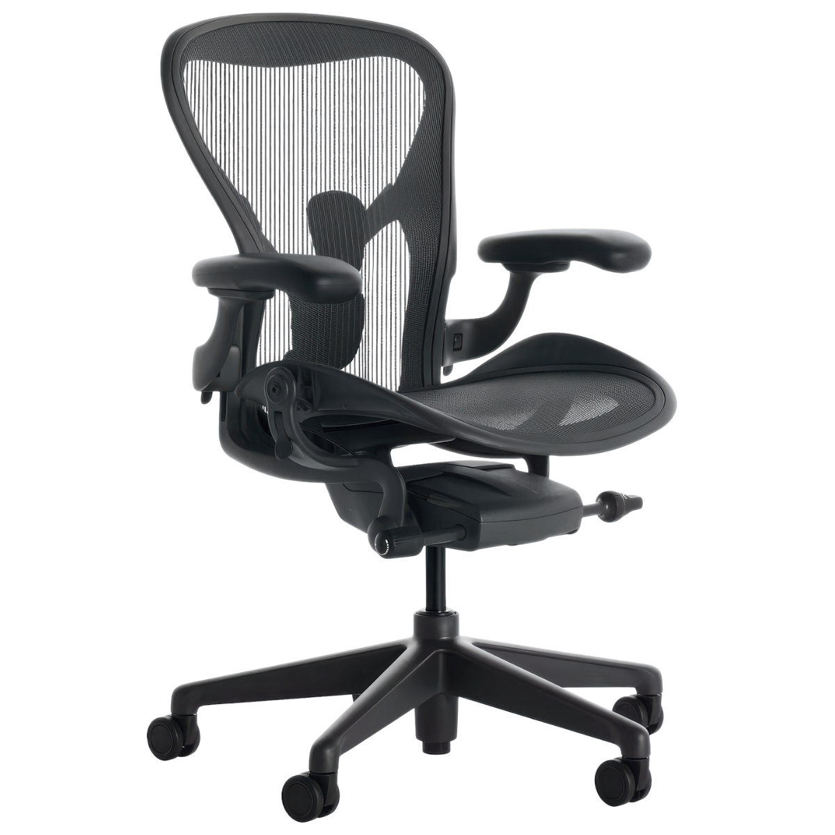 Herman Miller Office Task Chair Herman Miller Aeron Remastered Chair PostureFit SL - V2 (Fully-Loaded) - Renewed