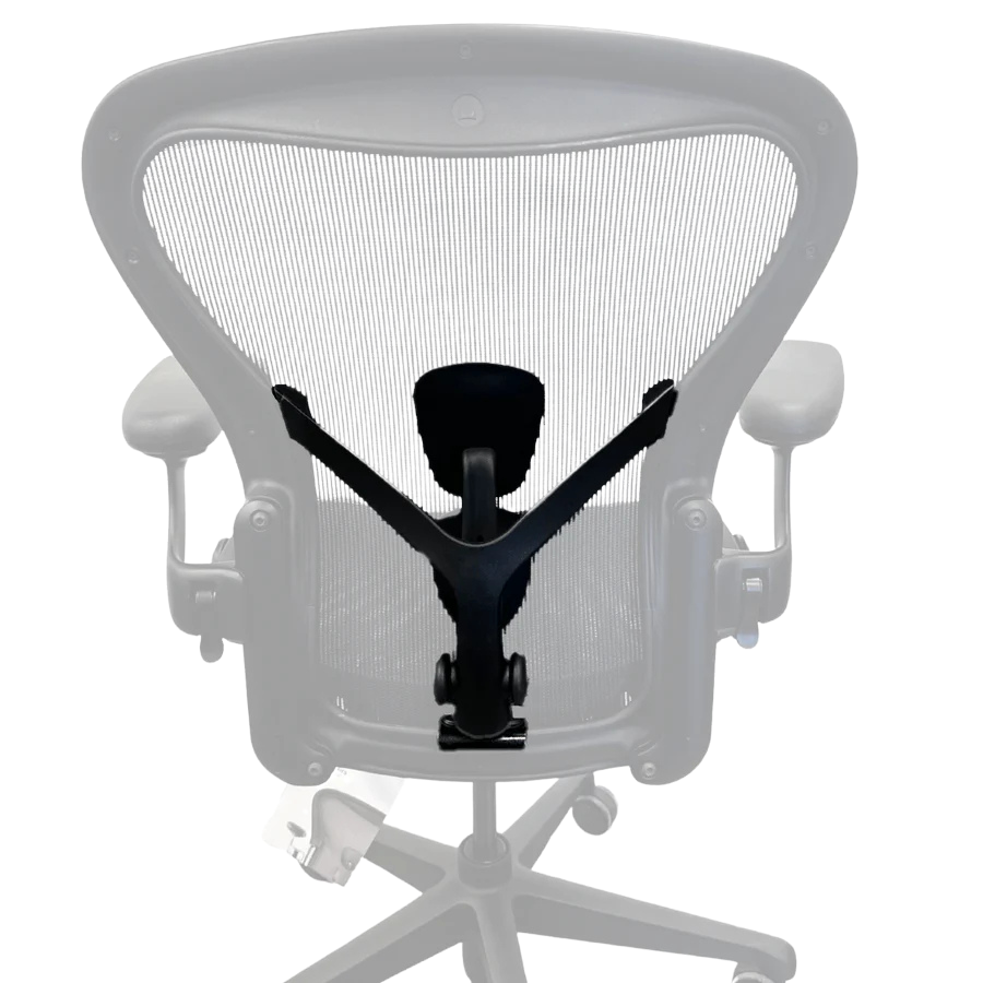 Herman Miller PostureFit SL kit with OLS adapter installed on Aeron chair size B