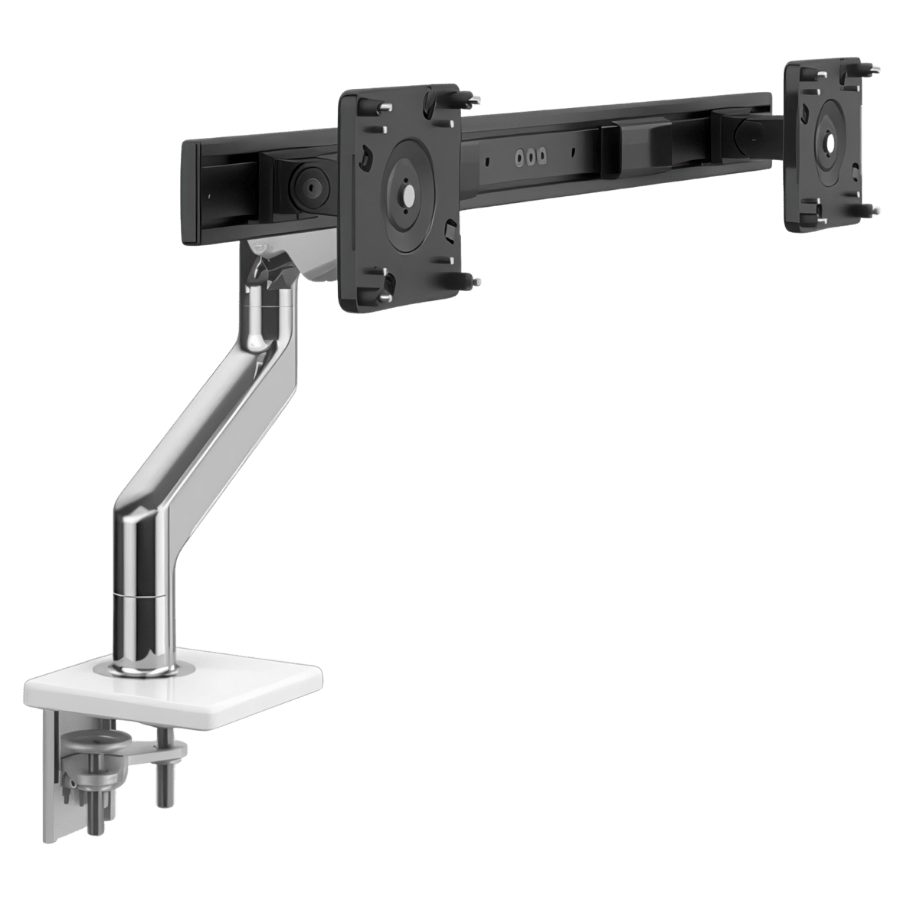 Humanscale M8.1 Dual Monitor Arm with Crossbar (Used Open Box) - Office Logix Shop