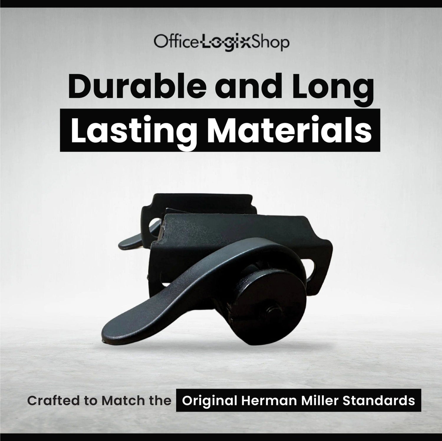 Office Logix Shop Flip Knob (Lever) Kit for Herman Miller Classic Aeron (Before 2004)