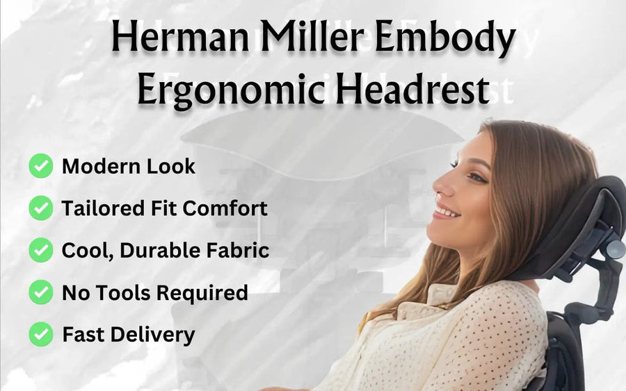 Office Logix Shop Herman Miller Aeron Chair Parts Herman Miller Embody Headrest by OfficeLogixShop