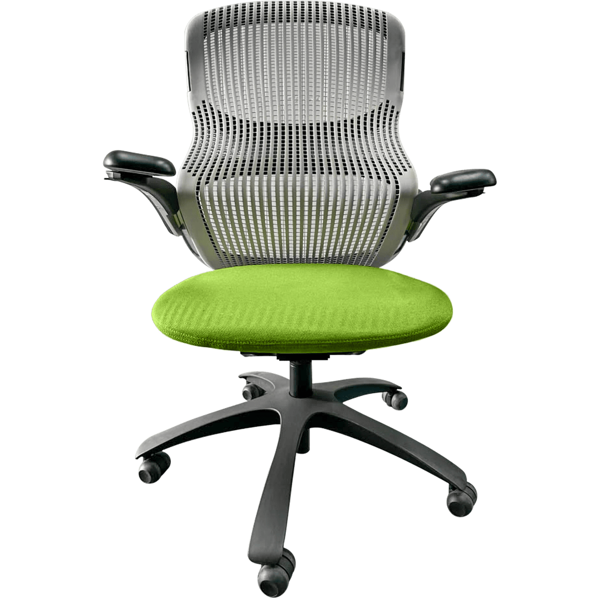 Office Logix Shop Knoll Generation Chair & Herman Miller Meridian Pedestal Bundle (Renewed)