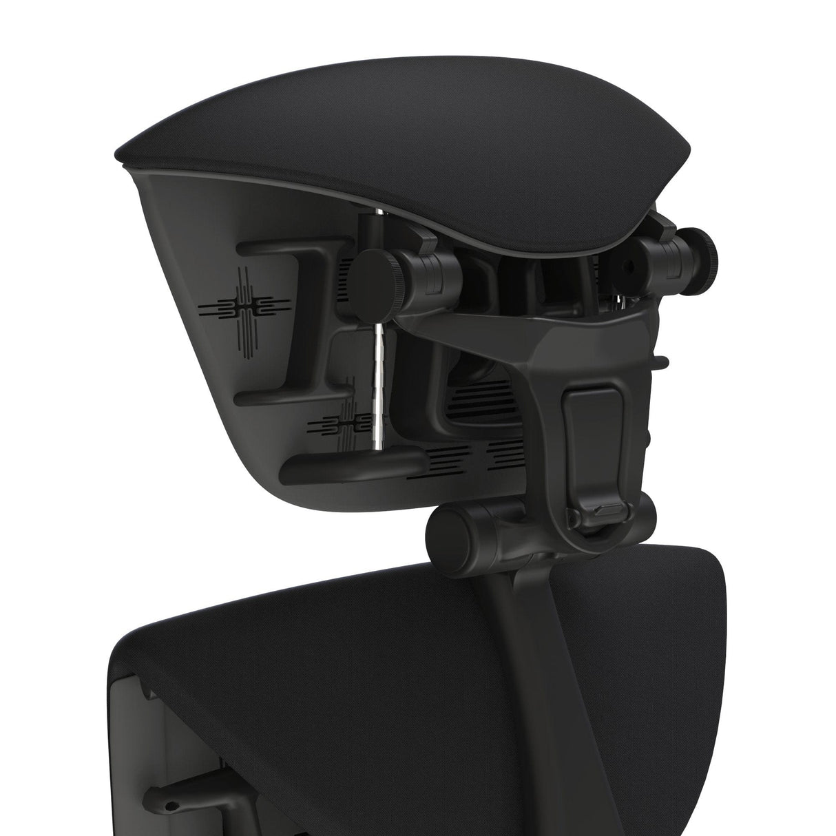 Close-up of refurbished Herman Miller Embody office chair headrest from Office Logix Shop