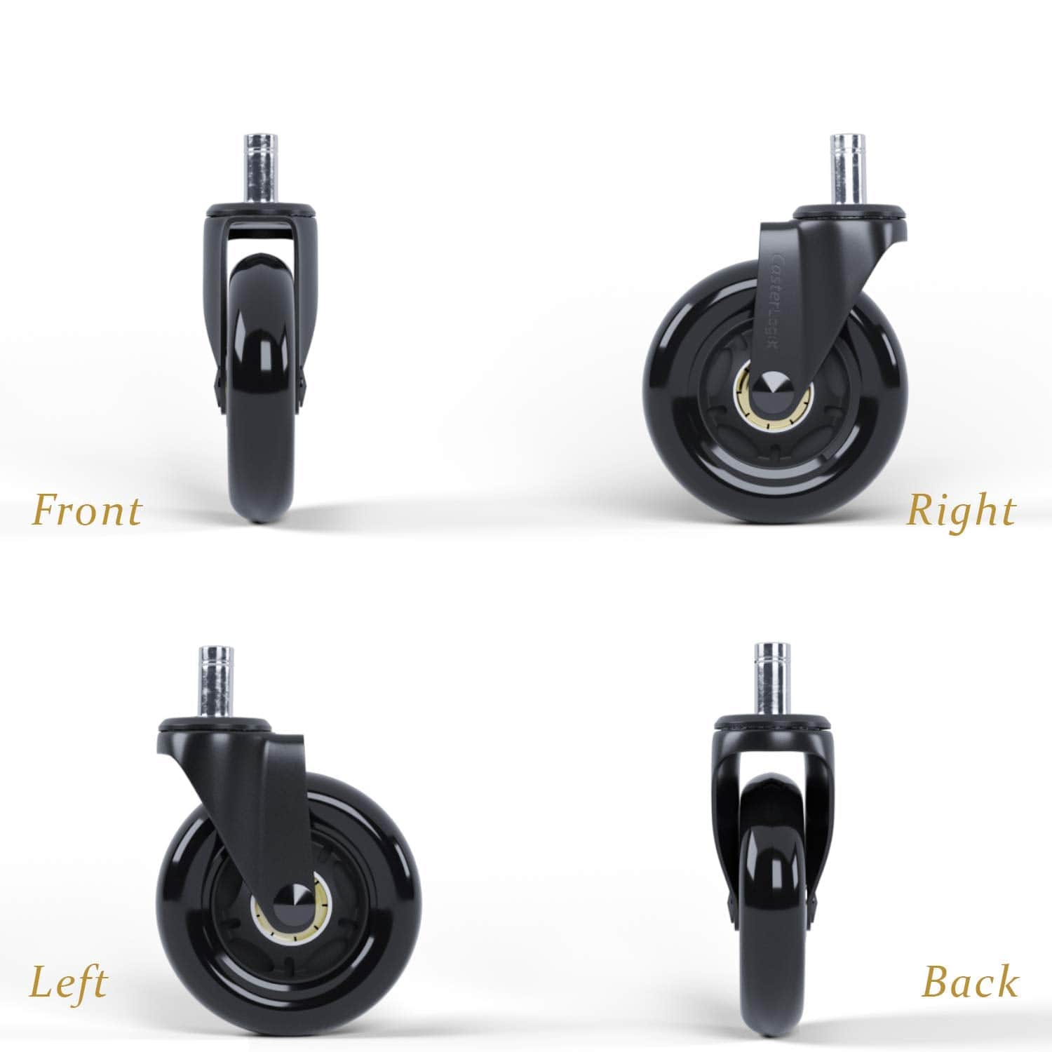 OfficeLogixShop Office Chair Caster Office Chair Caster Wheels