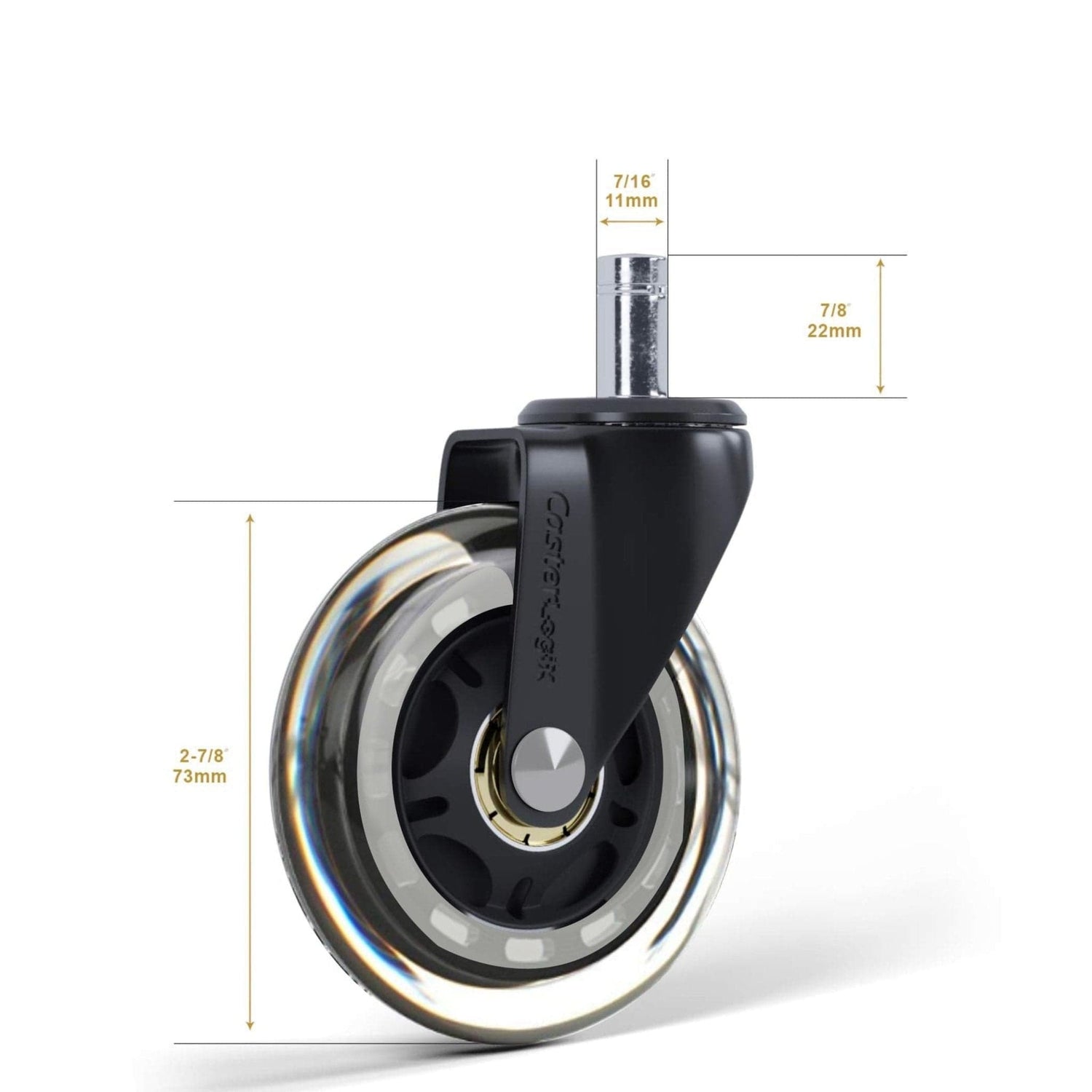 OfficeLogixShop Office Chair Caster Office Chair Caster Wheels