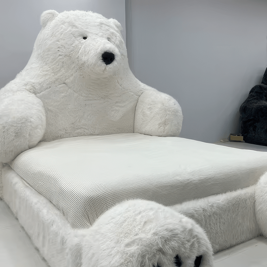 Polar Bear Sofa Bed - Transform Any Room into the Arctic - Office Logix Shop