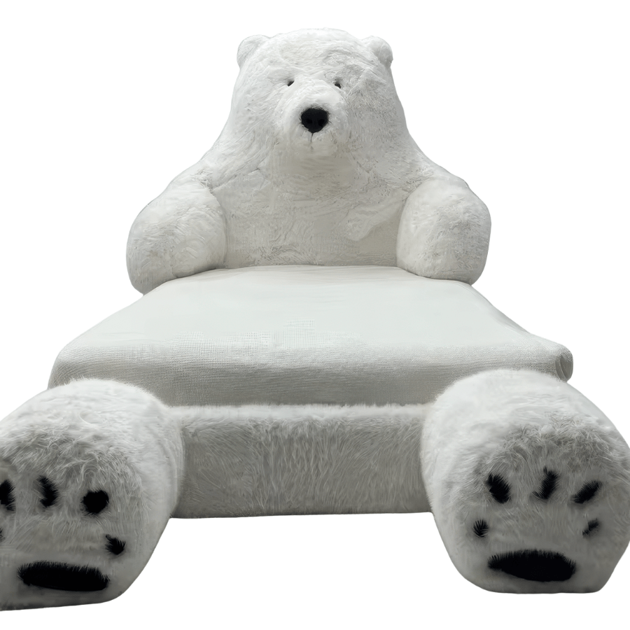 Polar Bear Sofa Bed - Transform Any Room into the Arctic - Office Logix Shop