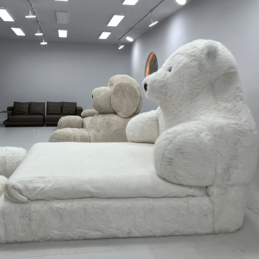 Polar Bear Sofa Bed - Transform Any Room into the Arctic - Office Logix Shop