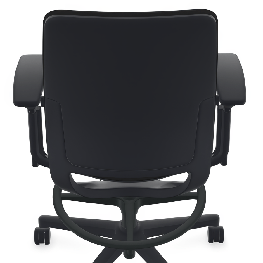 Steelcase Amia Stool, All Features, Adjustable Arms, Adjustable Lumbar Support (Renewed) - Office Logix Shop