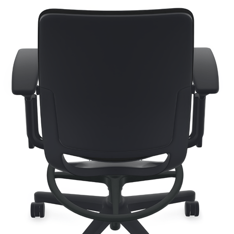 Steelcase Amia Stool, All Features, Adjustable Arms, Adjustable Lumbar Support (Renewed) - Office Logix Shop