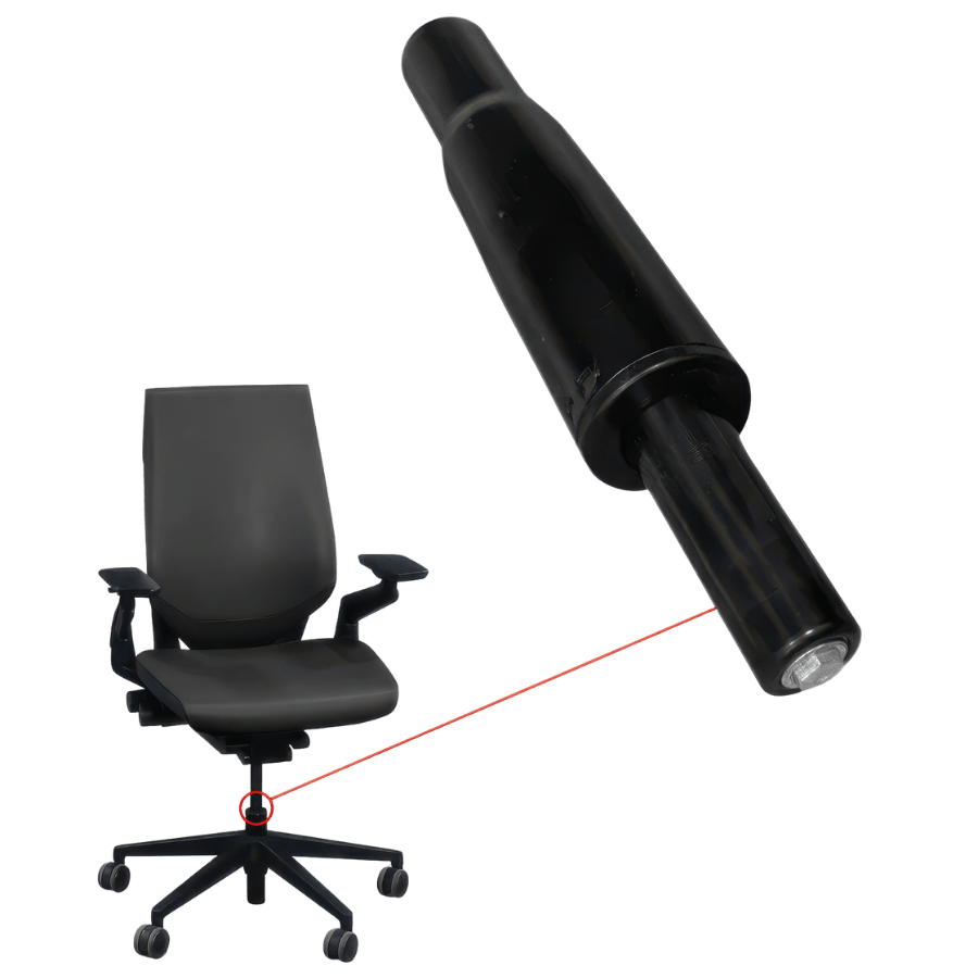 Steelcase Gesture Compatible – Top Activated Gas Cylinder by OLS - Office Logix Shop