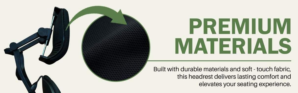 Steelcase Leap V2 Headrest - (Limited Quantity in Stock) - UTILITY PATENT PENDING - Office Logix Shop