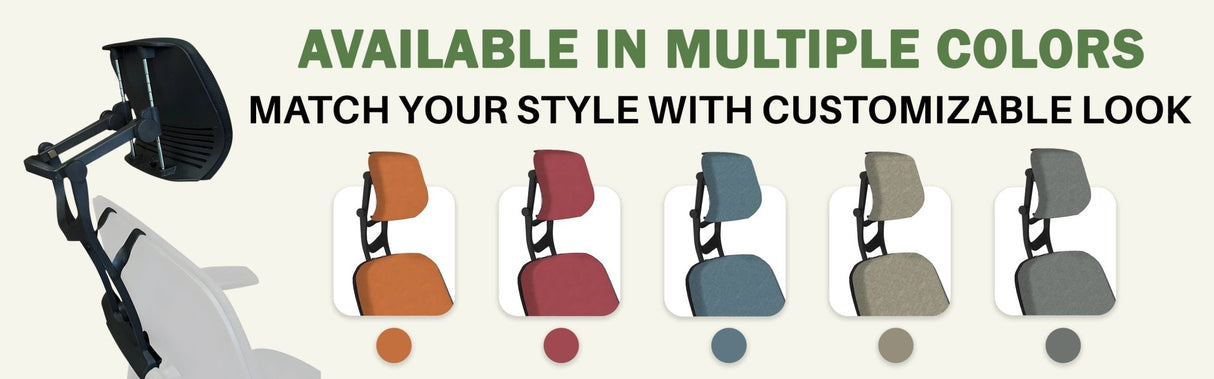 Steelcase Leap V2 Headrest - (Limited Quantity in Stock) - UTILITY PATENT PENDING - Office Logix Shop