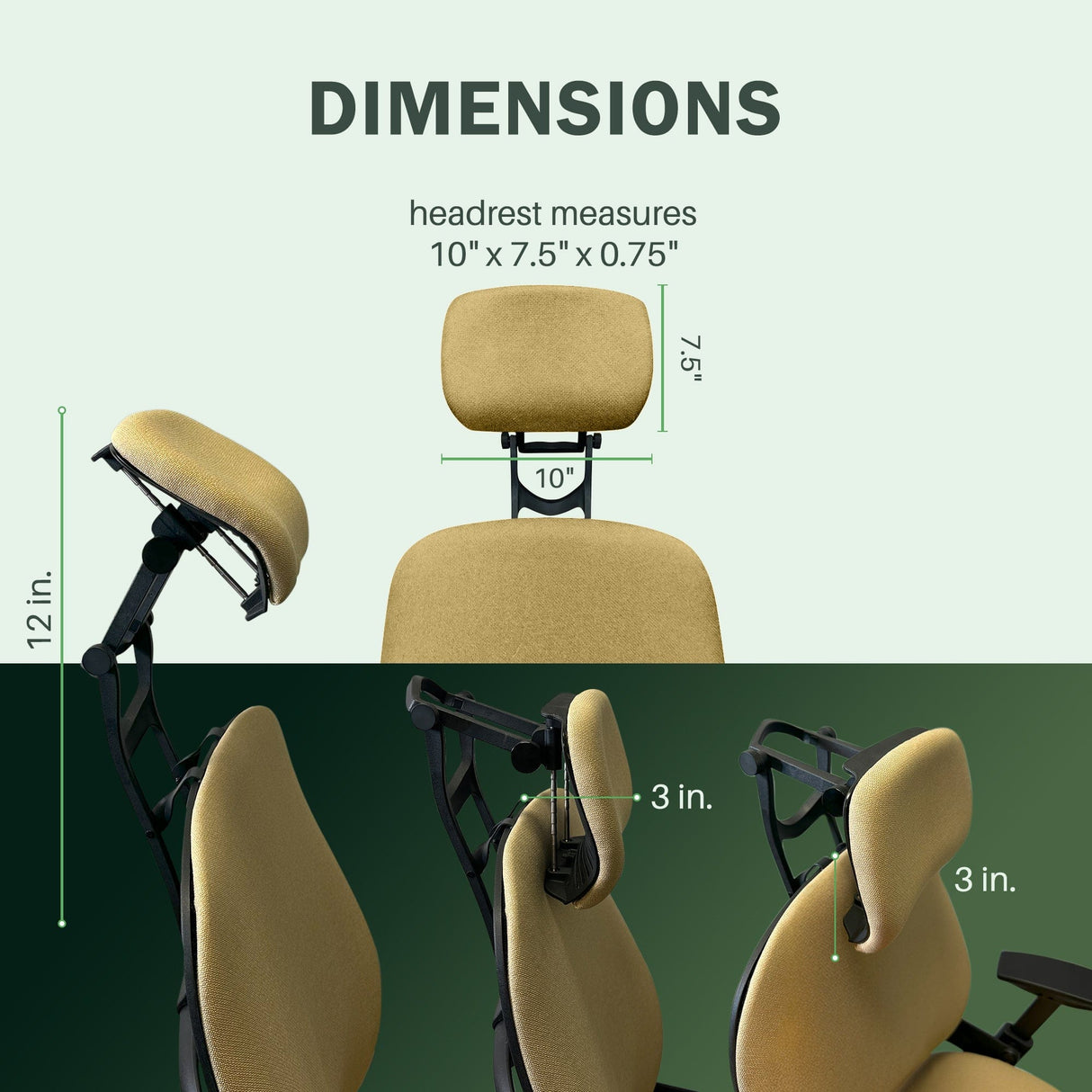 Steelcase Leap V2 Headrest - (Limited Quantity in Stock) - UTILITY PATENT PENDING - Office Logix Shop