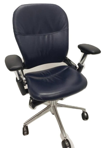 Steelcase Office Task Chair Executive Leather Steelcase Leap Chair (Used)
