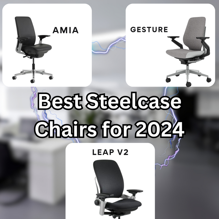 Best Steelcase Chairs 2024: Amia VS Gesture VS Leap V2