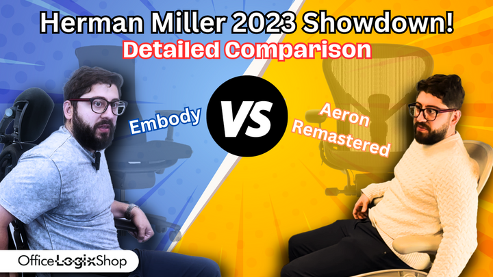 Herman Miller 2023 Comparison: Aeron Remastered vs. Embody - Which Chair Stands Out?