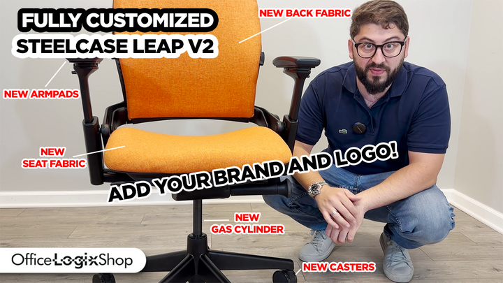 Customized Steelcase Leap V2 For Business Owners and Companies