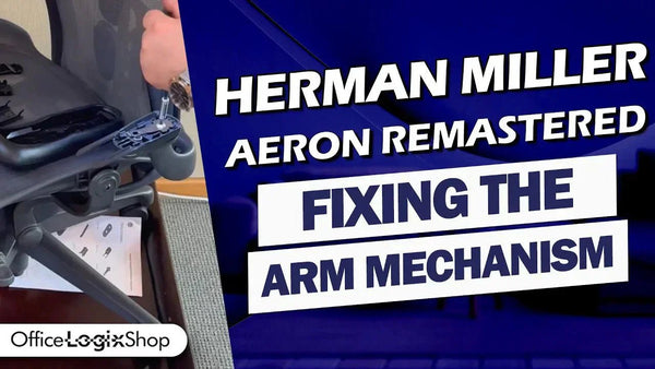 Herman Miller Aeron Remastered Arm Mechanism Fix Tutorial – Office ...