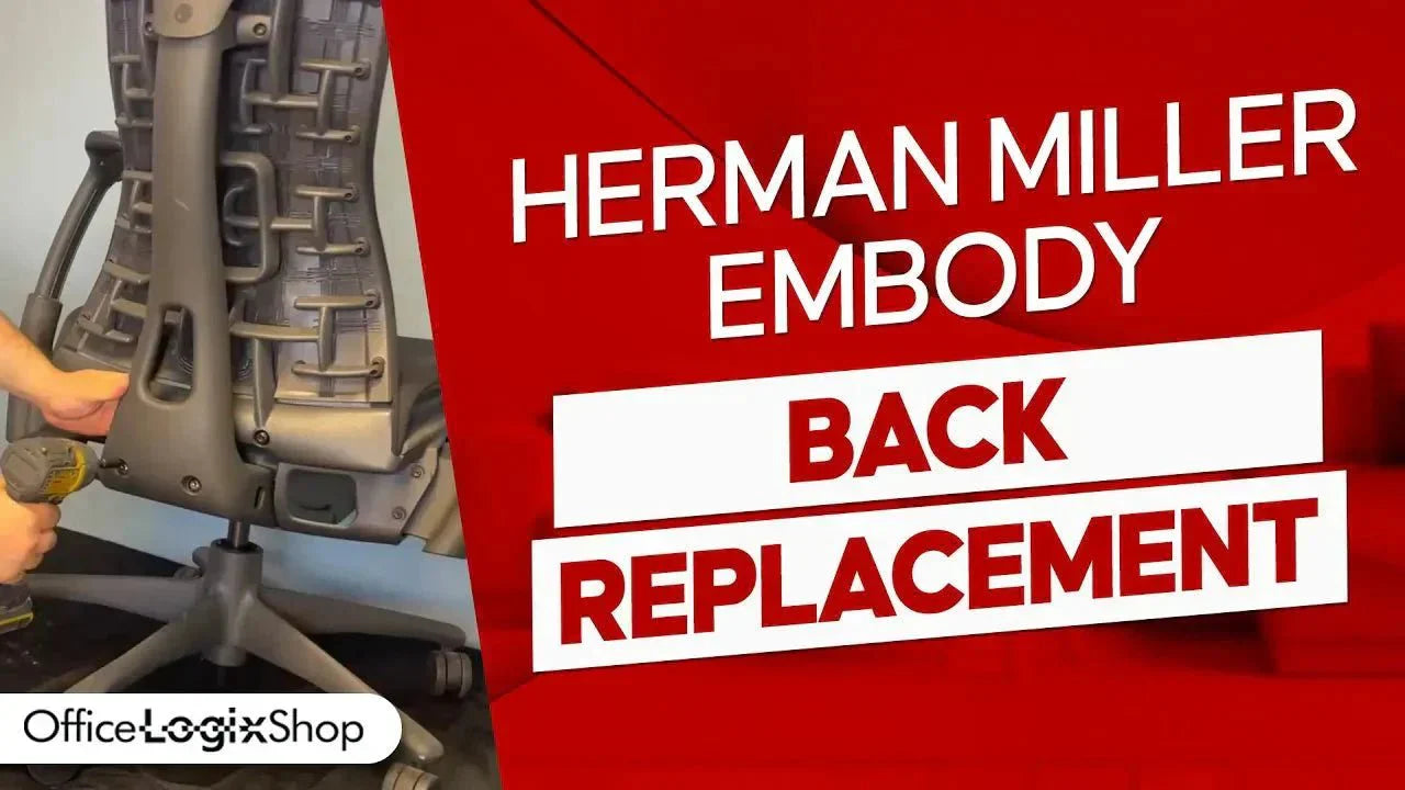 Herman Miller Embody Back Replacement Tutorial - Office Logix Shop