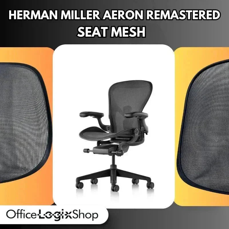 Preorder Your Herman Miller Aeron Remastered Size B Seat Mesh Replacement Now! - Office Logix Shop