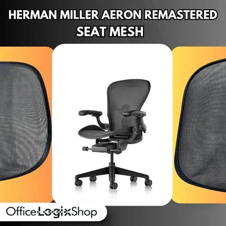 Preorder Your Herman Miller Aeron Remastered Size B Seat Mesh Replacement Now! - Office Logix Shop