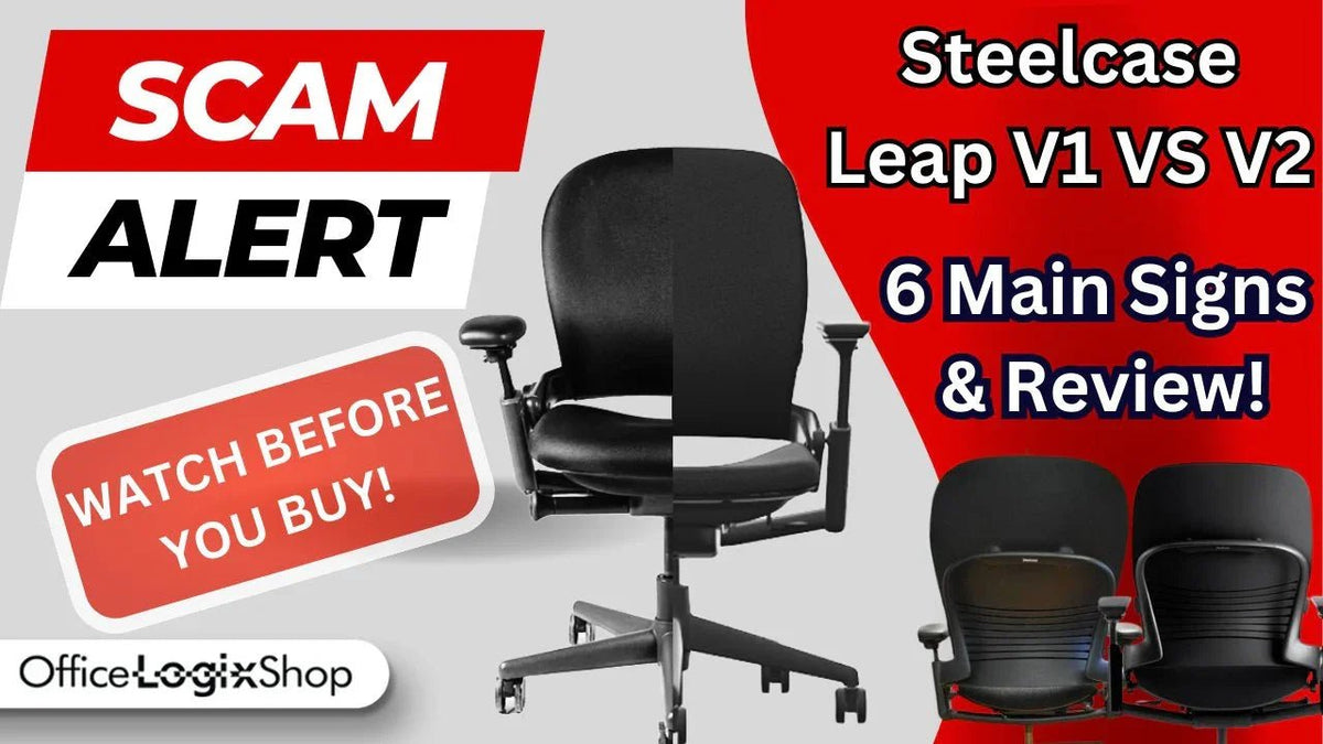 Steelcase Leap V1 vs. Leap V2: All You Need to Know – Office Logix Shop
