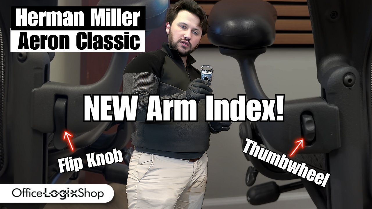 What is an Aeron Arm Index and is it Suitable for my Chair? - Office Logix Shop