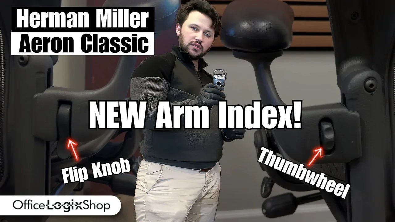What is an Aeron Arm Index and is it Suitable for my Chair? - Office Logix Shop