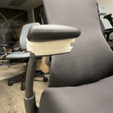 3D arm pad on an Embody arm, front view of the pad and its base