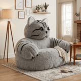 Cat Whiskers Love Seat - A Purrfectly Plush Companion - Office Logix Shop
