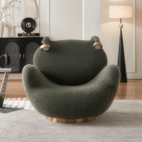 Crab Sculptural Lounge Chair with Rotating Base & Ambient Light - Office Logix Shop