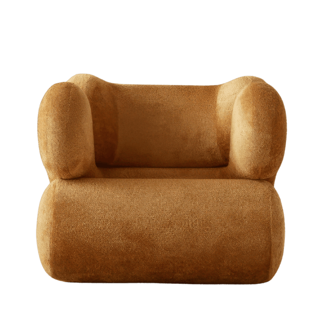 Four Symbols Sculptural Lounge Chair in Textured Fabric - Office Logix Shop