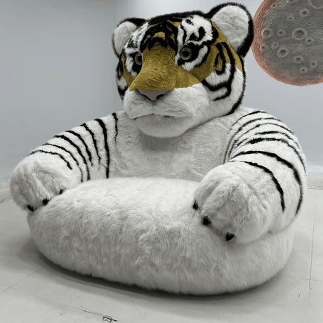 Giant Tiger Sofa - Luxury Plush Statement Furniture - Office Logix Shop