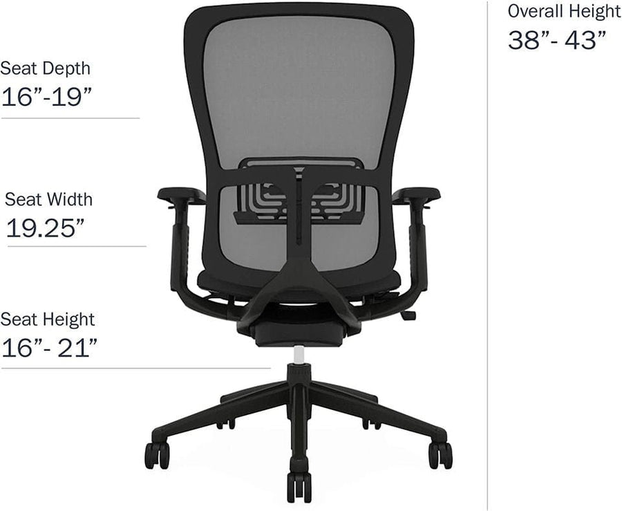 Haworth Office Chairs Fully Adjustable Haworth Zody Chair - (4D Arms)