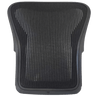 Herman Miller Aeron Classic chair back frame with new black OLS mesh, refurbished part