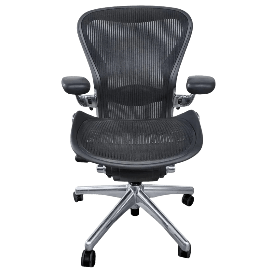 Herman Miller Aeron Classic Chair – Fully Loaded with Aluminum Base - Office Logix Shop