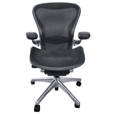 Herman Miller Aeron Classic Chair – Fully Loaded with Aluminum Base - Office Logix Shop