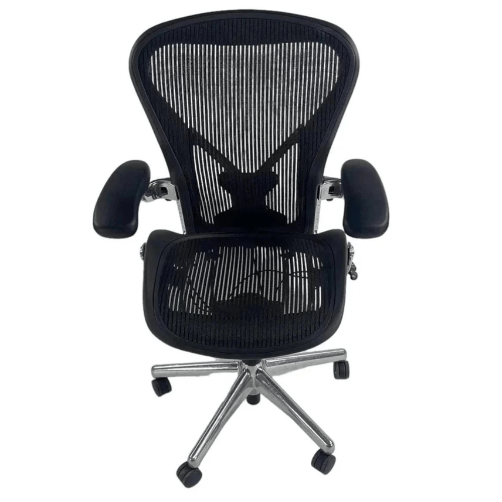 Herman Miller Aeron Classic Chair – Fully Loaded with Aluminum Base - Office Logix Shop