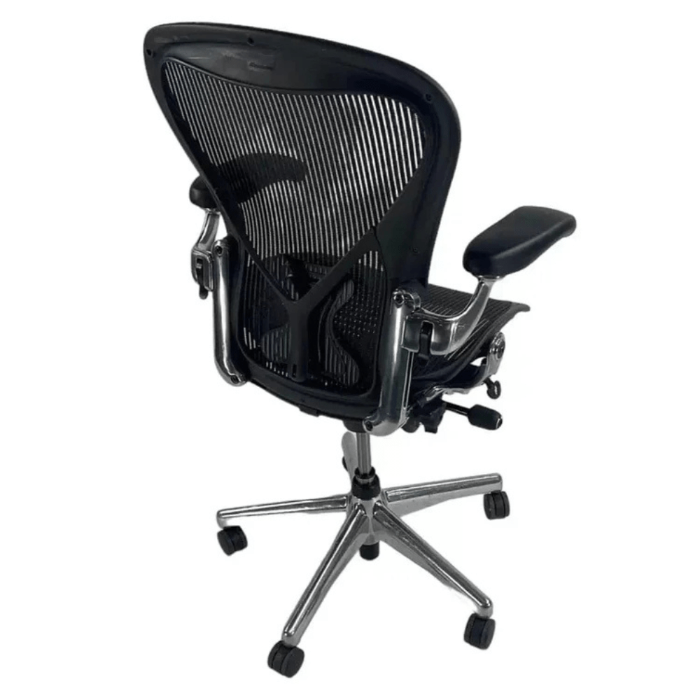 Herman Miller Aeron Classic Chair – Fully Loaded with Aluminum Base - Office Logix Shop