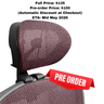 Herman Miller Aeron Classic Headrest for Size B and C Chairs (Patented) - Office Logix Shop