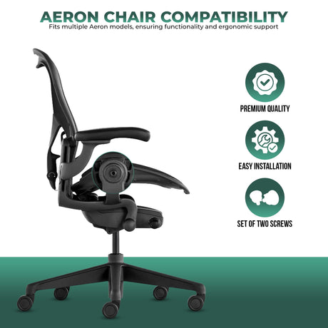 Herman Miller Aeron Classic (V1) Compatible – Seat Hip Pivot Bolt Screws by OLS - Office Logix Shop