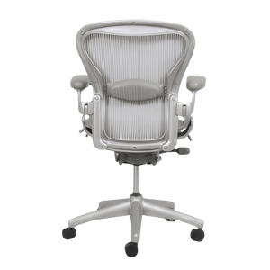 요추 지지대가 있는 티타늄 Aeron 등받이